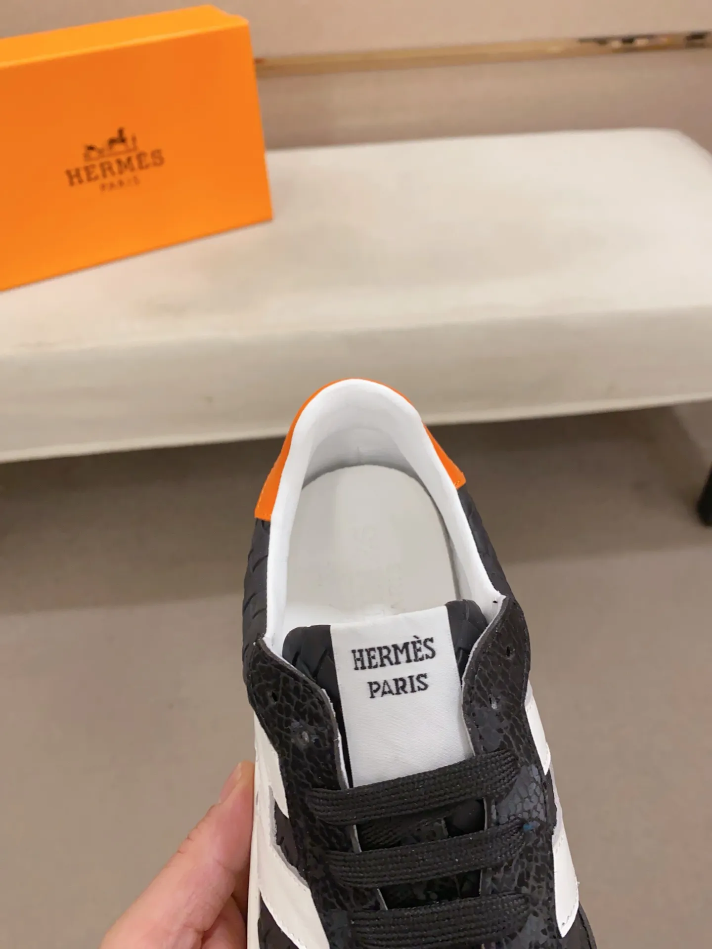 Men's clothing and shoes💰: 400💰《HERMES》【Original order·Version】Hermès; top 🔝purchasing agent🔍🔍men's latest 🇺🇸 counter sales simultaneously, imported from Italy original ▲▲cowhide ▲▲ (highlighting the high End, Nobility, Grade) Exquisite workmanship (Imported water-dyed sheepskin lining from Italy) Sole: Original sole provided by the original factory, ⚠️Exclusive double-layer activity, TPR, molded outsole; super comfortable Code number: 38-44